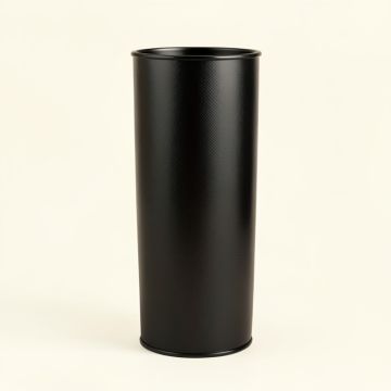 Cliff Crossing Empty Decorative Vase - Black (synthetic illustration; no displayed measurements)