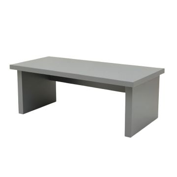 Spruce Crest Desktop Monitor Riser - Gray (synthetic illustration; no displayed measurements)