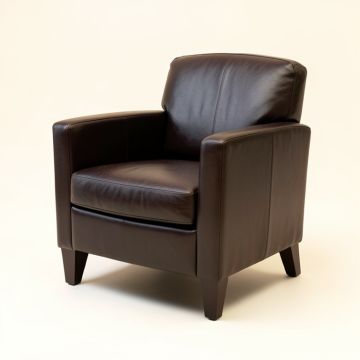 Upholstered Arm Chair In Dark (synthetic illustration; no displayed measurements)