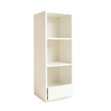 Reed Bend Narrow Cubby Tower - White