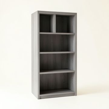 Summit Falls Freestanding Bookcase - Gray (synthetic illustration; no displayed measurements)