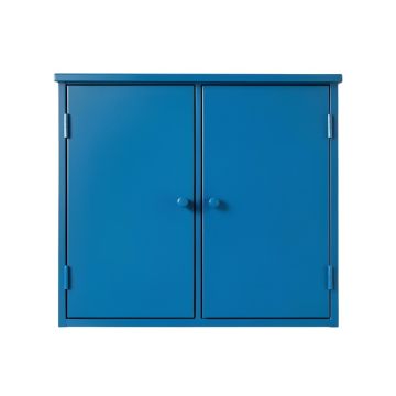 Juniper Brook Wall-Mounted Laundry Cabinet - Blue