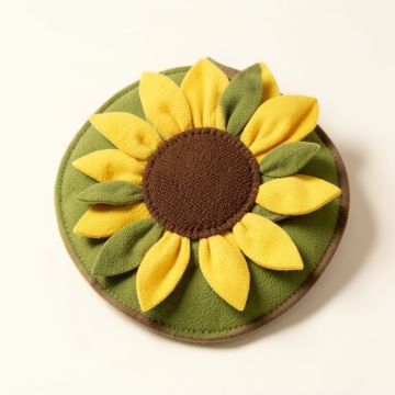 3Drose Sunflower Potholder (synthetic illustration; no displayed measurements)