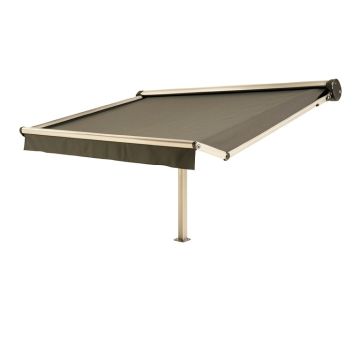 5 Ft. W X 10 Ft. D Metal Retractable Standard Side Awning