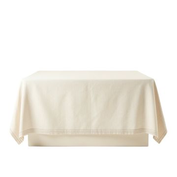 Ash Falls Flat Bed Sheet - Cream
