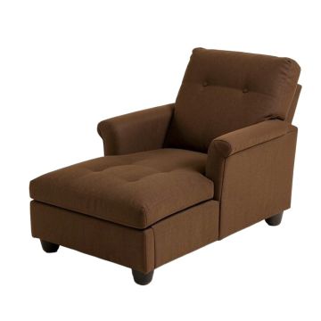 Gatlin Tufted Armless Chaise Lounge