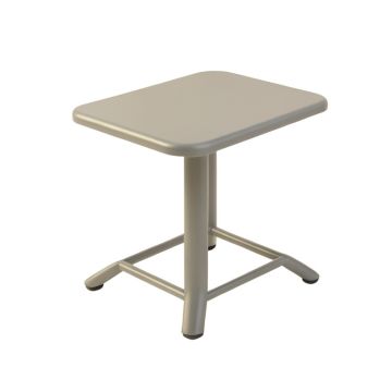 Moss Crest Compact Balcony Table - Gray