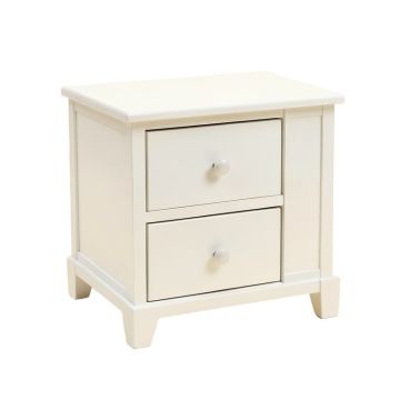 Afshari 2 - Drawer Nightstand In White