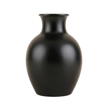 Willow Branch Empty Decorative Vase - Black