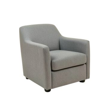 Oecusse Upholstered Parsons Chair In Gray