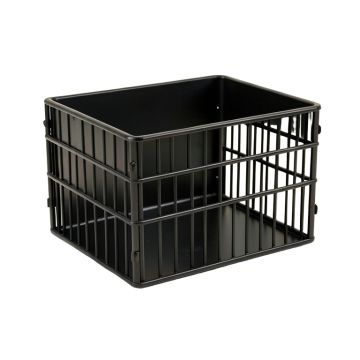 Cove Crest Empty Furniture-Style Pet Crate - Black
