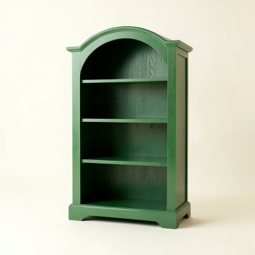 Hazel Brook Freestanding Bookcase - Green (synthetic illustration; no displayed measurements)