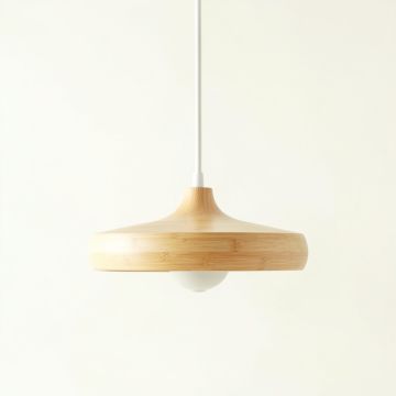 Field Crossing Pendant Light Suspended From One Plain Cable - Ivory (synthetic illustration; no displayed measurements)