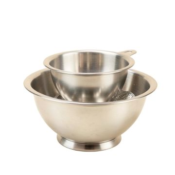 Chef Craft Stainless Steel 3 Piece Colander Set