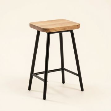 Jai Solid Wood 29.75 '' Bar Stool (synthetic illustration; no displayed measurements)