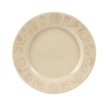 Sandy Shore Sea Shells Design Serving Platter