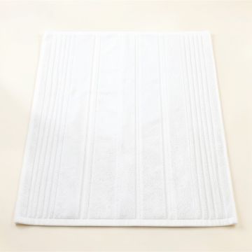 Rowan Bend Bath Mat - White (synthetic illustration; no displayed measurements)