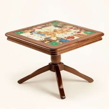 1000 Piece 52 '' Maple Contemporary Puzzle Table (synthetic illustration; no displayed measurements)
