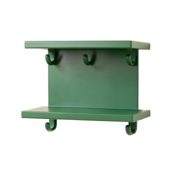 Pine Dale Wall-Mounted Entryway Organizer Shelf - Green