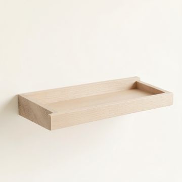Hazel Canyon Wall-Mounted Shelf - Beige (synthetic illustration; no displayed measurements)