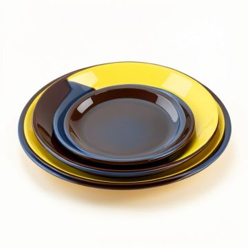 Magni Nature Walk Melamine 12 Piece Dinnerware Set , Service For 4 (synthetic illustration; no displayed measurements)
