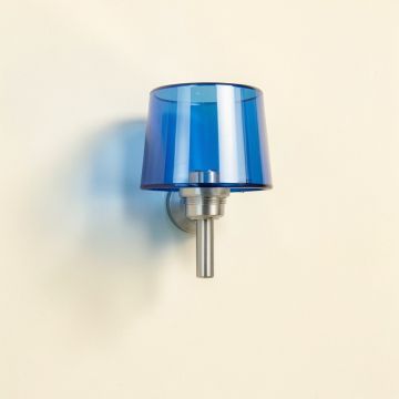 Pine Canyon Wall Sconce Mounted On A Plain Wall - Blue (synthetic illustration; no displayed measurements)
