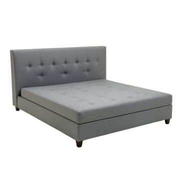 King Tufted Upholstered Low Profile Storage Platform Bed (synthetic illustration; no displayed measurements)
