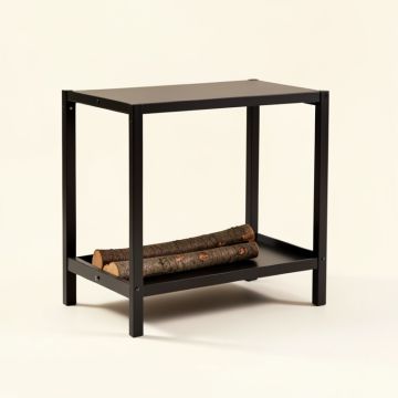 Hersi Firewood Log Rack (synthetic illustration; no displayed measurements)