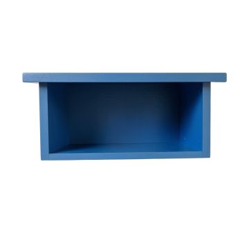 Laurel Bluff Wall-Mounted Shelf - Blue