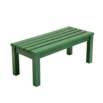 Fern Crest Indoor Bench - Green