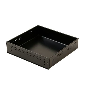 Fern Dell Empty Under-Desk Cable Tray - Black