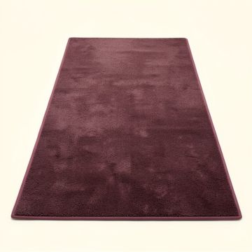 Gaming And Entertainment Blockbuster Tufted Plum Rug (synthetic illustration; no displayed measurements)