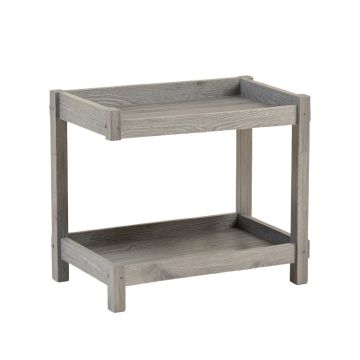 Shore Arc Empty Countertop Canister Rack - Gray