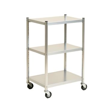 Clarabelle 24.8 '' H X 17.72 '' W X 10.63 '' D Kitchen Storage Cart