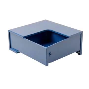 Cove Fold Under-Desk Drawer Unit - Blue (synthetic illustration; no displayed measurements)