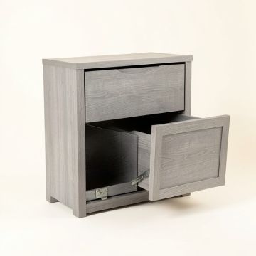 Briar Bend Freestanding Pull-Out Hamper Cabinet - Gray (synthetic illustration; no displayed measurements)