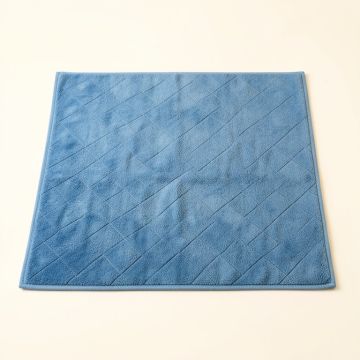 Hill Crossing Bath Mat - Blue (synthetic illustration; no displayed measurements)