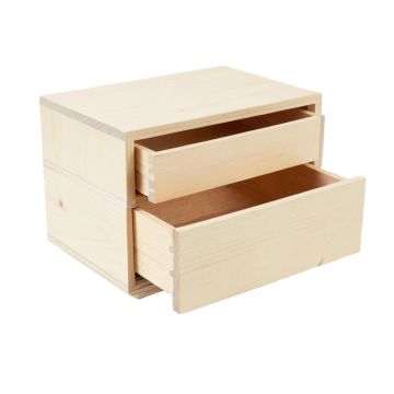 Cove Crest Small-Parts Storage Drawer Cabinet - Ivory