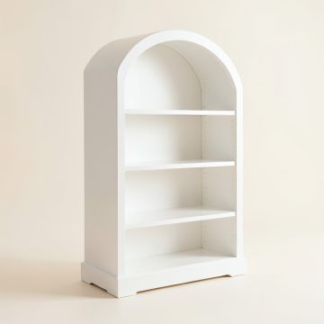 Field Dale Freestanding Bookcase - White (synthetic illustration; no displayed measurements)