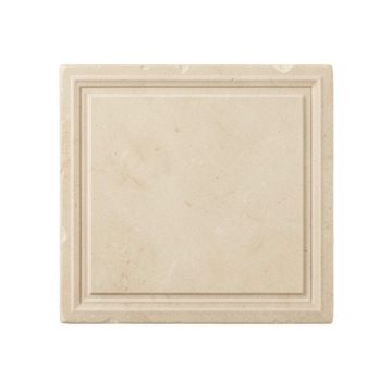 Bay Brook Uninstalled Square Decorative Tile - Beige