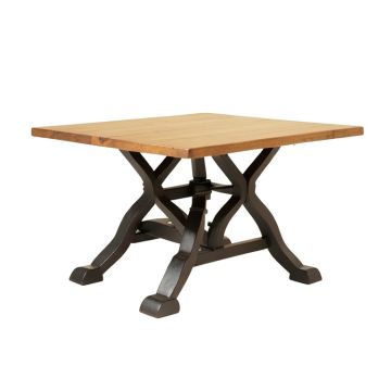 Garibaldi Iron Trestle Dining Table