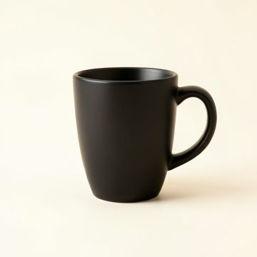 Reed Canyon Ceramic Mug - Black (synthetic illustration; no displayed measurements)