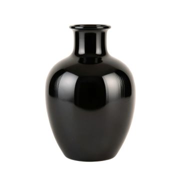 Field Crest Empty Decorative Vase - Black