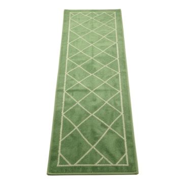 Hazel Branch Narrow Runner Rug - Green (synthetic illustration; no displayed measurements)