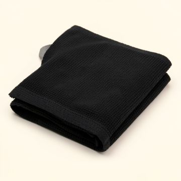 Summit Branch Bath Towel - Black (synthetic illustration; no displayed measurements)