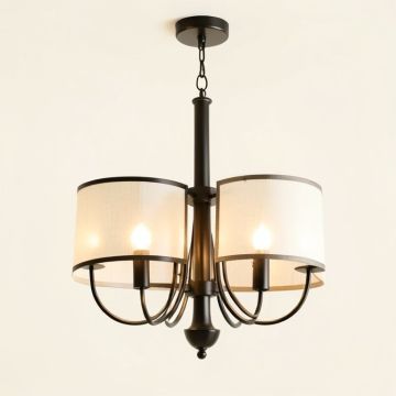 Magdalen 5 - Light Lantern Drum Chandelier (synthetic illustration; no displayed measurements)