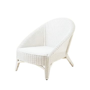 Laurel Bridge Outdoor Lounge Chair - White