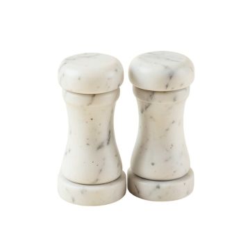 Creative Co-Op Marble Stacking Pinch Pots Salt & Pepper Accessories