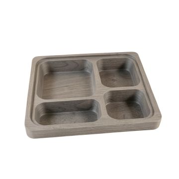 Maple Branch Empty Pantry Drawer Organizer Insert - Gray