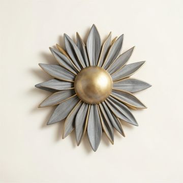 Modern Sun-Inspired Wall Decor (synthetic illustration; no displayed measurements)